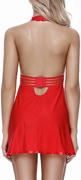 Charmnight Womens Sexy Lingerie Babyoll Nightwear Lace Sleepwear Underwear Set image 1