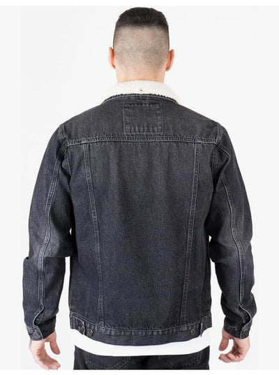 NOROZE Men's Western Style Jacket, Men's Jean Jackets Denim image 3