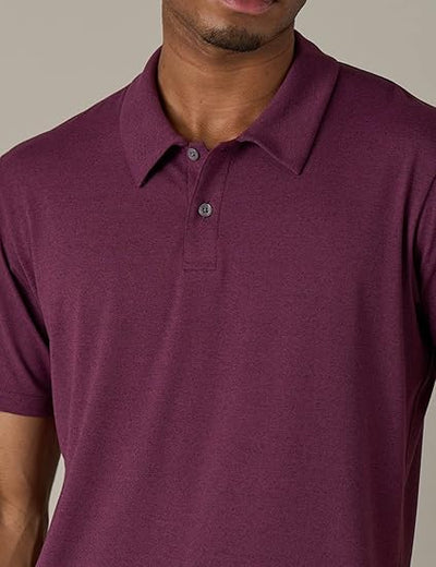 LAPASA Men's Sports Polo Shirt - Short Sleeve Quick-Dry & Breathable Perfect for image 1