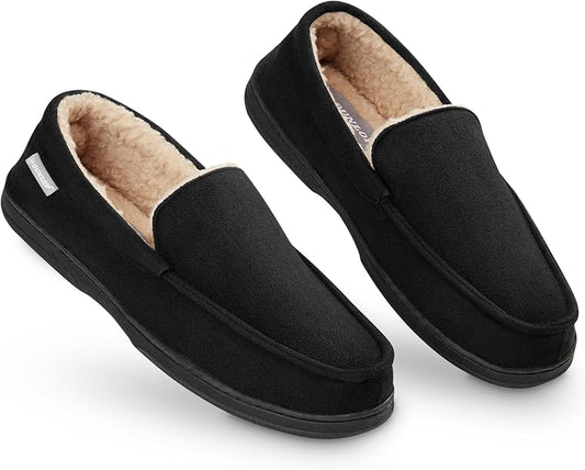 DUNLOP Moccasins Slippers Men Loafers Faux Fur Slippers image 0