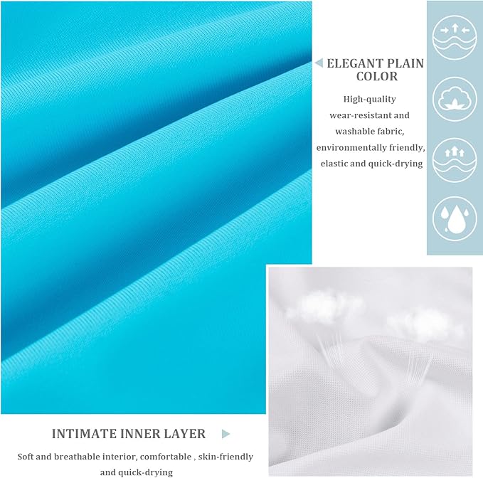 Heekpek Bikini Women High Waisted Swimsuits Criss Cross Bikini Push Up Side Knot image 4