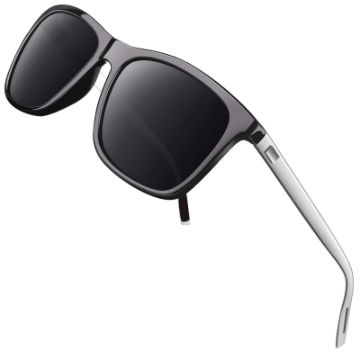 GQUEEN Lightweight Al-Mg Temple Polarised Sunglasses Mens Womens image 0