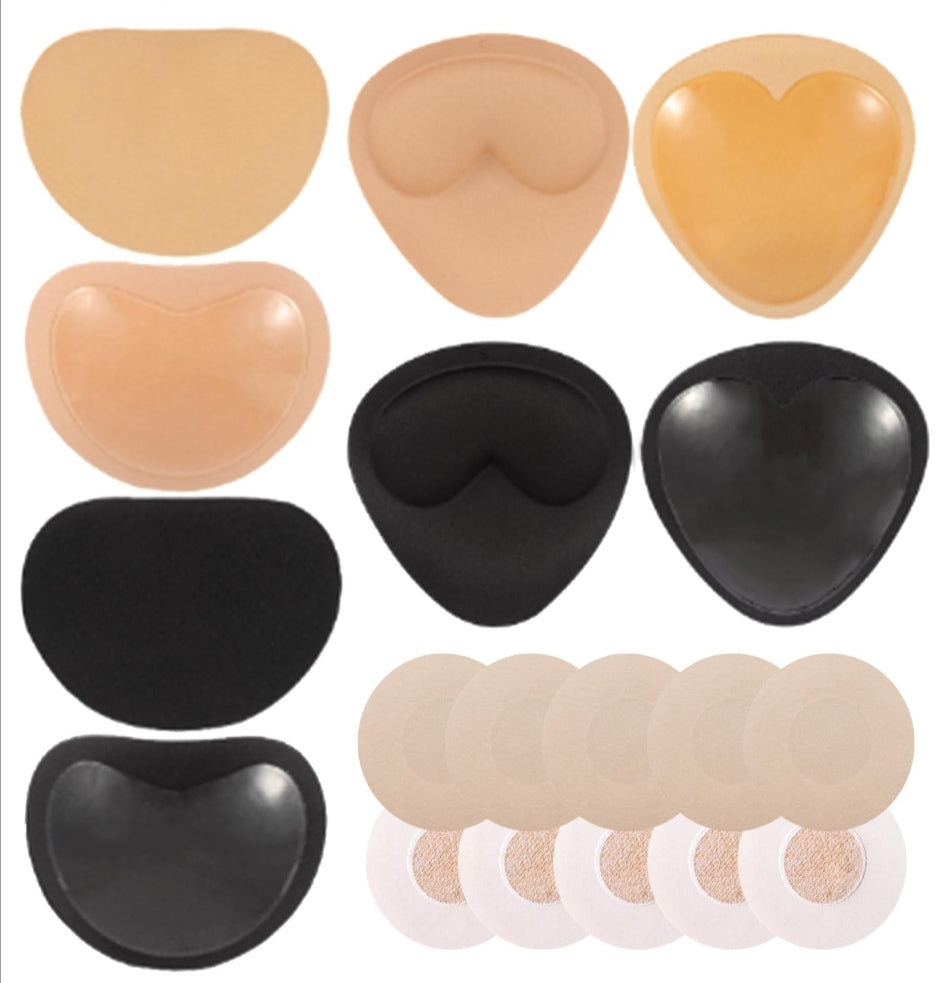 Scatter 9 pairs self adhesive Bra Pads image 0