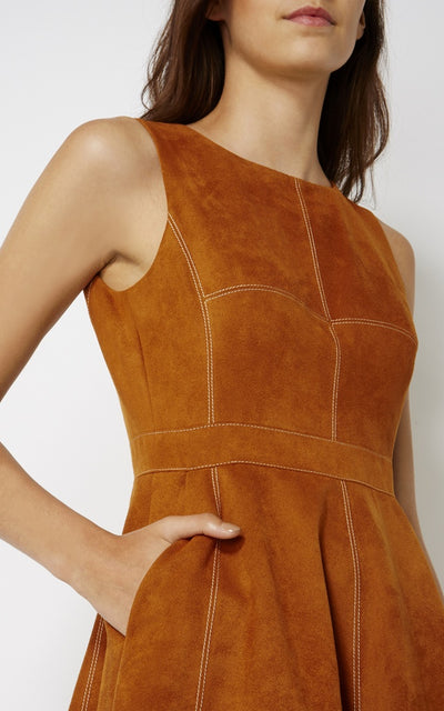 Karen Millen, Suede Dress image 1