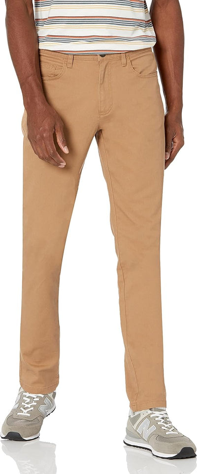 Men's Slim-Fit 5-Pocket Comfort Stretch Chino Trousers image 0