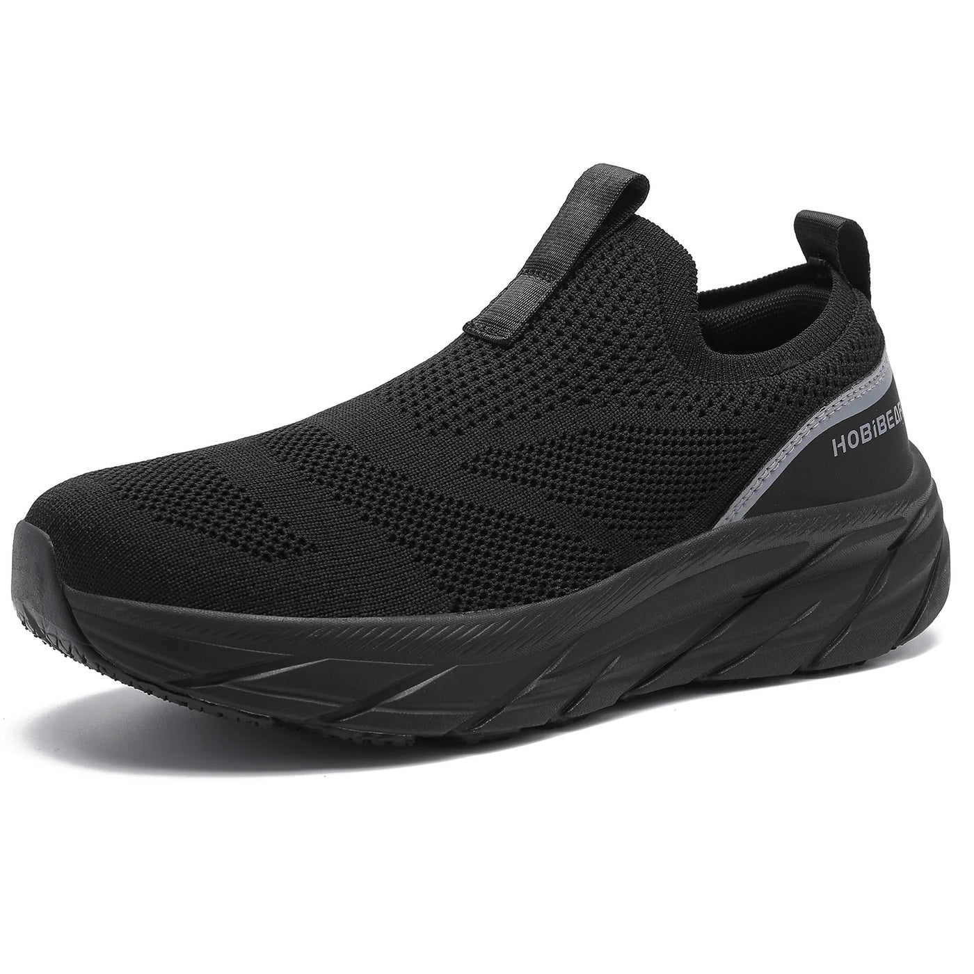 HOBIBEAR Slip On Women Walking Sneakers Lightweight Arch Support image 2