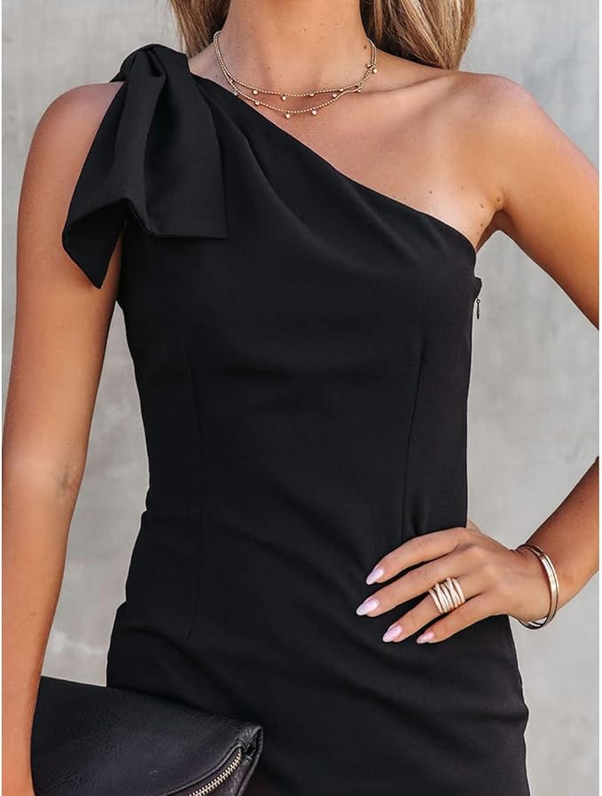 KOEMCY Womens Summer Dress Party Sexy Sleeveless Bodycon A-Line Summer Dress Mid image 2