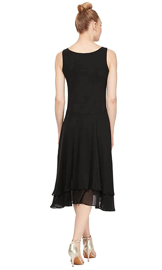 Embellished Tiered Formal Dress image 2