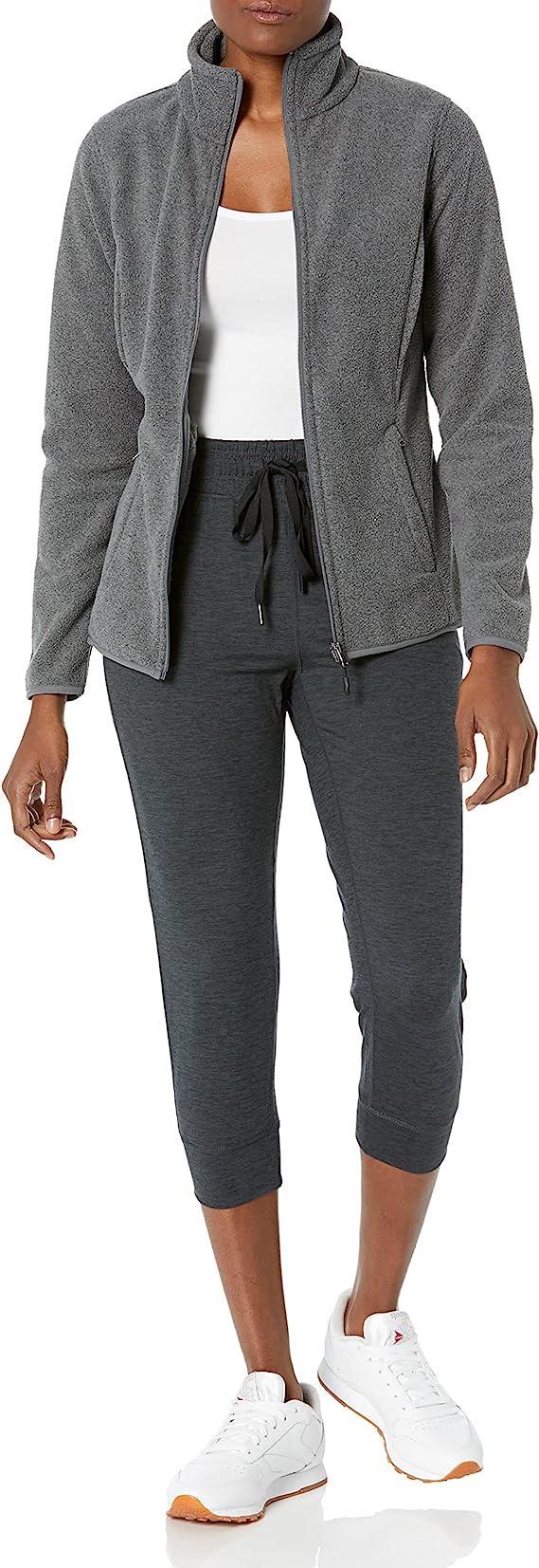 Amazon Essentials Women's Classic-fit Long-Sleeved Full Zip Polar Soft Fleece Ja image 2
