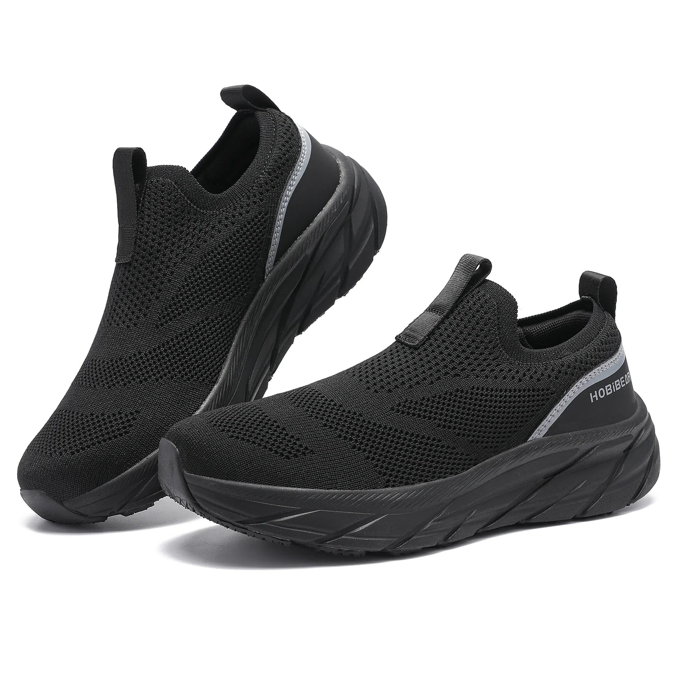 HOBIBEAR Slip On Women Walking Sneakers Lightweight Arch Support image 0