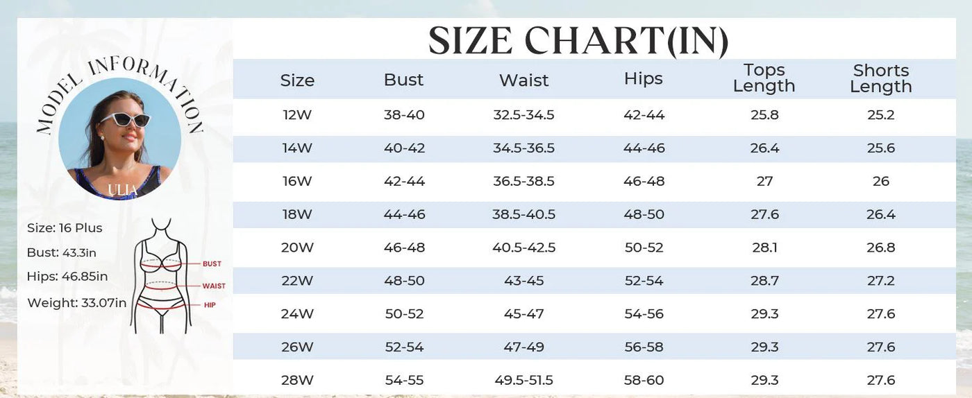 Hanna Nikole Women's Plus Size Halter V Neck Bikini Swimsuits High Waisted Ruched Tummy Control Swimwear