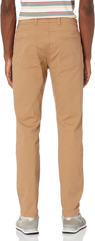 Men's Slim-Fit 5-Pocket Comfort Stretch Chino Trousers image 2