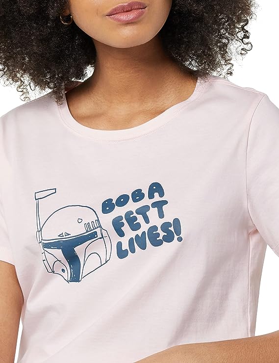 Women's Short-Sleeve Crew-Neck T-Shirts Star Wars (Twin Pack) image 1